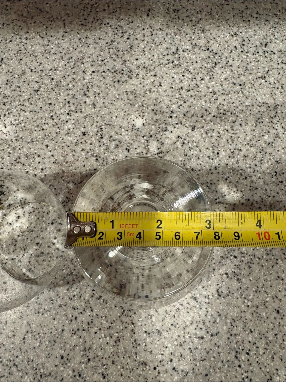 Vintage Cuthbertson Christmas Tree Brandy Glass